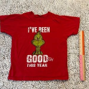 The Grinch kids shirt